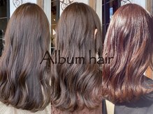 アルバムヘアー (Album hair)