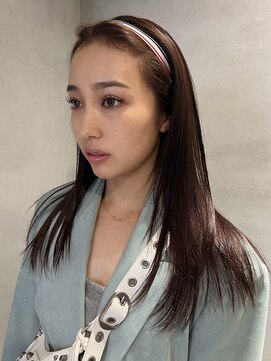 ペレ 梅田(PELE) 黒髪/ボブルフ/ネビージュ/小顔/ワンレン/梅田/髪質改善/前髪