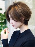 くびれショート/大人ショート/ショートボブ/30代40代50代