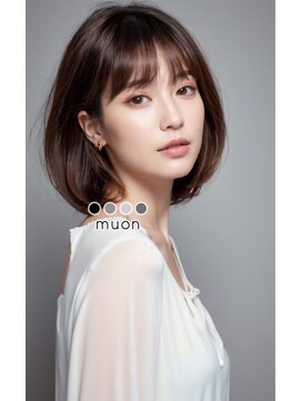 ムオン 浜町店(muon) まとまるボブ