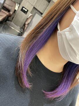 ゼル 郡山(ZELE) インナーカラー