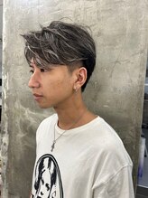 メンズサロン キング 梅田店(Men’s salon K!ng) 波巻きツイストスパイラルパーマ/フェザーパーマ/眉毛/メンズ