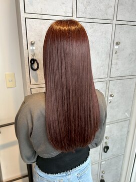 ヘアリゾート粋 新宿三丁目本店 【Miyuki】髪質改善/ストレートロング/ナチュラルブラウン