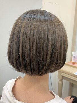 アルターリール(aL ter Rire) くびれヘア/アプリコットオレンジ/ハイライトカラー/福原遼華