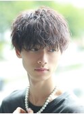 【色気アップ】ツイスト+波巻きパーマ