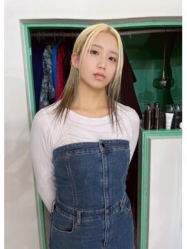 パレット 難波(Palette) ショートウルフハイライトマッシュウルフシースルーマッシュ