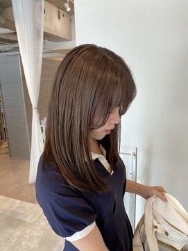 エッジ(EDGE) 柔らかとろみカラー/透明感ナチュラルブラウンベージュ