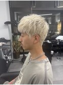 透明感抜群♪ダブルカラーブリーチハイトーンホワイト