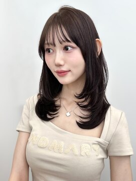 ガーデントウキョウ(GARDEN Tokyo) ミディアム／レイヤー／前髪あり／ハイライト／髪質改善／韓国