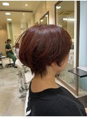 ☆マッシュショート×ピンクブラウン☆【北川】