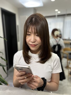 リュンヌ(Lune) レイヤーカット×内巻きワンカール