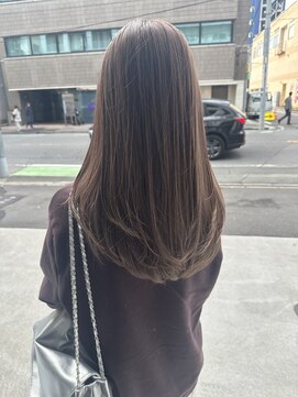 リアン(Lien) マロンカラー大宮/ブリーチなし/ダブルカラー/レイヤー/髪質改善
