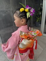 美容室 アイディー i-dee 七五三ヘア