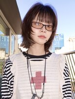 スタニング 渋谷(STUNNING.)&nbsp;レイヤーボブ/切りっぱなしボブ#外はねボブ#ブラウンカラー