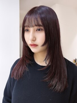 ローネス ギンザ(LONESS ginza) レイヤーカット×艶カラー