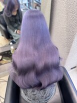 エン 栄店(enne)&nbsp;大人ガーリー/ダークアッシュ/ミディアムレイヤーカット/栄