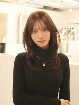 ジュノヘアージャパン 表参道(JUNO HAIR JAPAN) 黒髪/クラゲヘアー/オリーブグレー/小顔/ココアベージュ/渋谷