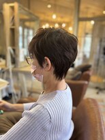 エイミーバイアフロート(amie  by afloat)&nbsp;クセを生かしたショートスタイル