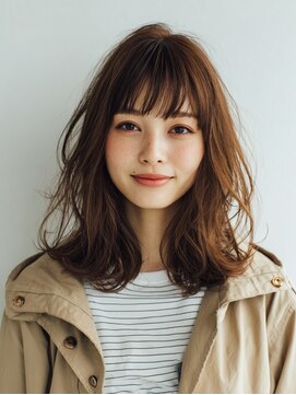 ランデブー 大宮(Rende-Zvous) 大宮/着物ヘア/大人ガーリー/ダークアッシュ/似合わせカット/