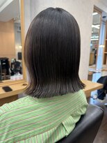 ヘアースペースブルーム プリュス 石橋店(HAIR SPACE BLOOM plus) 石橋阪大前/酸性ストレート/髪質改善/ボブ/ショート/くせ毛改善