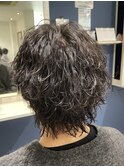 ウルフパーマ（波巻き）