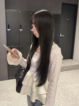 モク 神楽坂(mok) 暗髪でも重たく見えないダークグレージュ♪