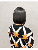 フランチェスカドットボブ(francesca.bob)&nbsp;髪質改善ストレート×前下がりボブ【渡辺俊弥】梅田