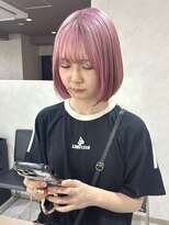 ソメルン 秋葉原&nbsp;秋葉原で叶えるピンクラベンダーボブ