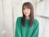 【平日限定OK】カラーリタッチ(白髪OK)＋髪質改善Tr【ReFaバブル付】