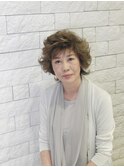 エレガンス大人ミディアムショート
