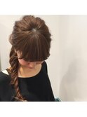 Neolive　aim　ロングヘアーのお洒落ダウンスタイル　高橋彩
