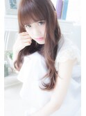 アンジュヘアー　アンニュイカールのベビーバング♪