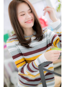 ヘアアンドビューティー ミック(Hair & Beauty miq) シンプルカッコイイ！アーバンストレートa