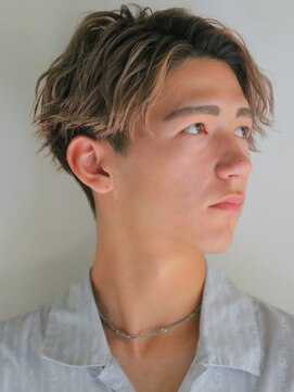 ノエル 池袋店(noel) 【noel】無造作マッシュ×ミルキーベージュ