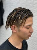 特殊パーマ、ソフトドレッドツイストパーマ
