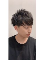 クオンヒール 堺筋本町店(QUON HEAL)&nbsp;マッシュショート/ツーブロック/束感マッシュ/メンズショート