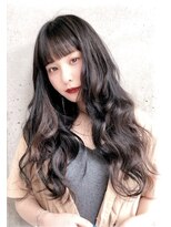 ルフレ 新宿三丁目(Reflet) 韓国風/黒髪ロング/インナーカラー