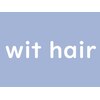 ウィットヘアー(wit hair)のお店ロゴ