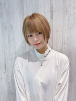 リアイス(Re:ICE)&nbsp;ミニウルフ/くすみブルー/流れるレイヤー/インナーハイライト