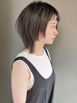 ラウンジ モリオ イケブクロ(Lounge MORIO Ikebukuro) 【morio池袋】ウルフショートバング♪