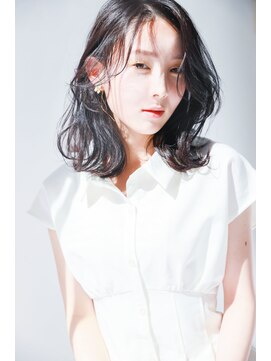 マッシュアンドマッシュアヴェダ ららぽーと福岡店(mash&mash AVEDA) 《顔周り・トップレイヤー》アヴェダveganカラー/ダークアッシュ