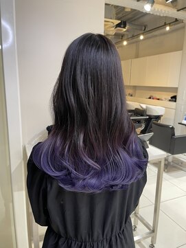 アライブ ハラジュク(ALIVE harajuku) ブルーラベンダーグラデーションryota