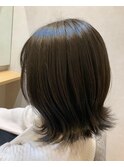 【シノハラ】カーキベージュ/外ハネボブ♪