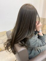 ナナナ パレナ 大津膳所店(nanana parena) 柔らかな髪質へ【艶髪・髪質改善】くすみカーキベージュ☆