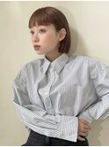 切りっぱなしのタイトミニボブ