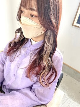 ヴィアルス 美園店(VIARS) イヤリングカラー/ホワイトベージュ/ピンクブラウン