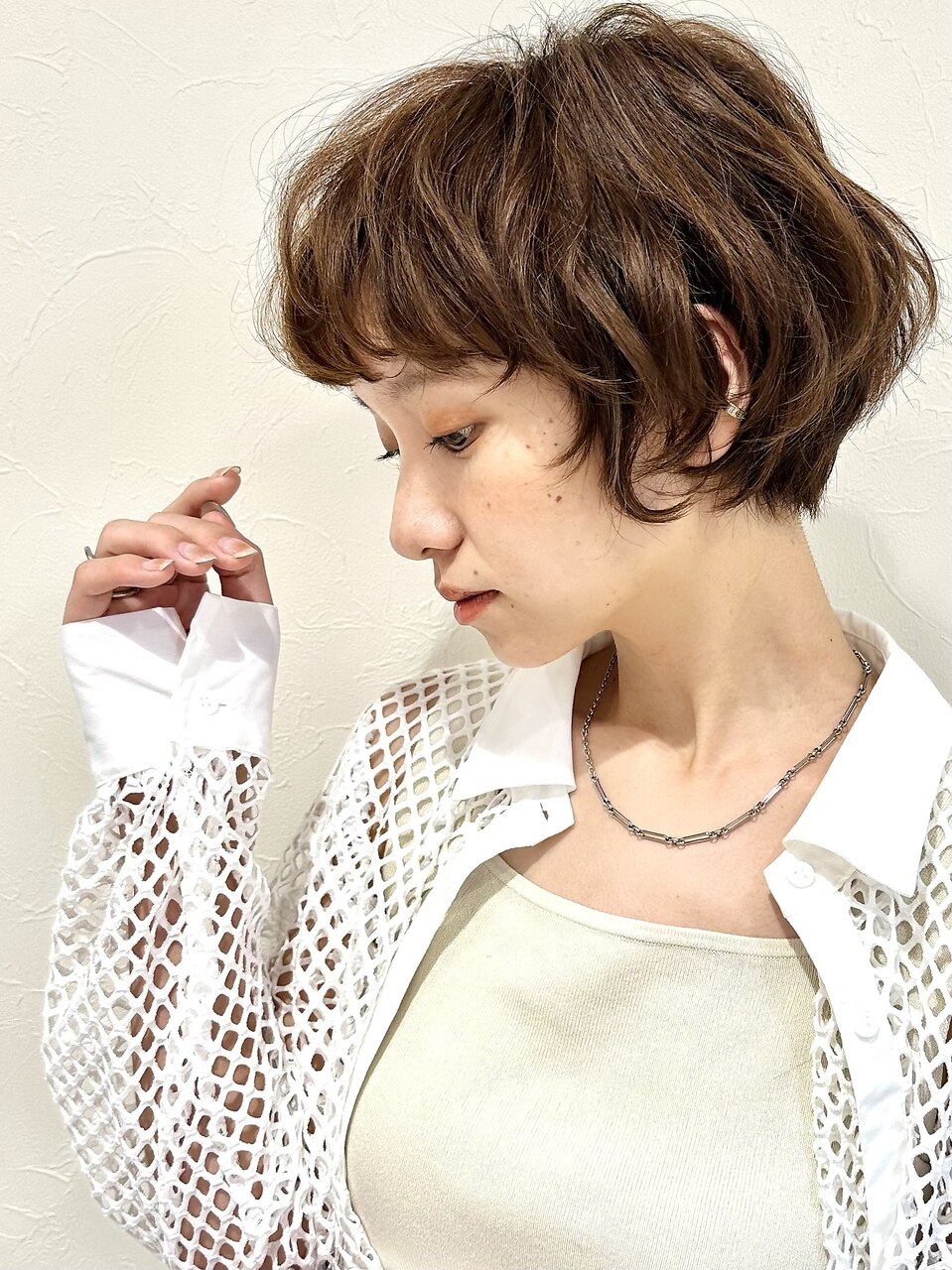 まーにゃ【カット_美容師コラボアレンジ】天使のModishショート＜M＞ カット_美容師コラボアレンジ】天使のModishショート＜M