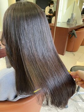 エアー 横浜(AIR) 【湯田】ツヤツヤ美髪！酸性ストレート