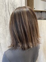 エヌアンドエー せんげん台店(N&A)&nbsp;☆ハイライト×切りっぱなしボブスタイル☆【せんげん台】