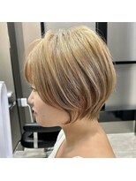 ハルキミナト ジャパン トウキョウ(HARUKI MINATO japan TOKYO)&nbsp;大人可愛い/20代30代40代/丸みショート/ショートボブ/クビレ